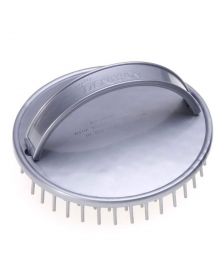 Denman - D6 Be-Bop Shampoo/Massage Bürste - Silber