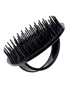 Denman - D6 Be-Bop Shampoo/Massage Bürste - Schwarz