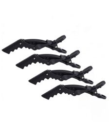 Framar - Gator Grips Haarclips - Zwart 4 st