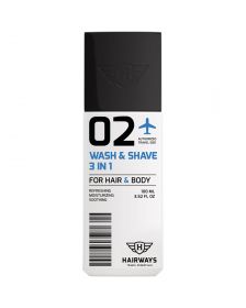 Hairways - 02 - Wash & Shave 3 In 1 - 100 ml