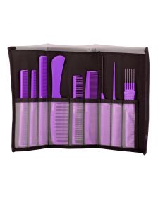 Jaguar - A-Line - Kammset Incl. Etui - 9-Stück - Metallic Purple