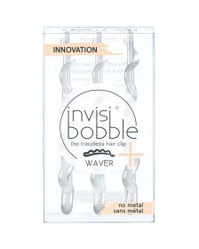Invisibobble - Waver Plus - Crystal Clear (3 Haarschuifjes)