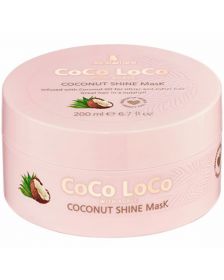 Lee Stafford - Coco Loco - Shine Mask - Haarmasker voor Beschadigd Haar - 200 ml