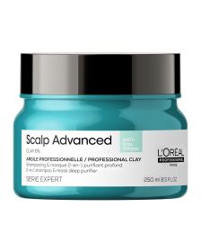 L'Oréal Professionnel - Scalp Advanced - Anti-Oiliness - 2-in-1 haarklei voor vet haar - 250 ml