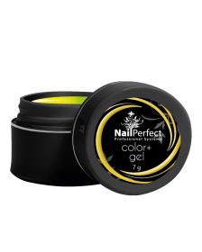 Nail Perfect -  Color+ Gel - Neon Yellow - 7 gr 