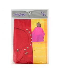 Nebur - Kapmantel Economy - Rood