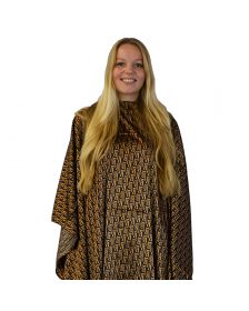 Nebur - Große Deluxe-Kleidungsschürze - Schwarz/Gold