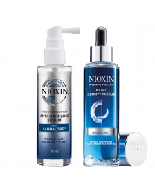 Nioxin - Anti-Hair loss Serum & Night Density Rescue - Sparset