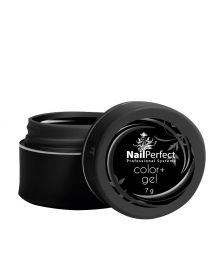 Nail Perfect - Color+ Gel - Black - 7 gr
