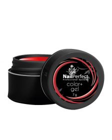 Nail Perfect - Color+ Gel - Red - 7 gr