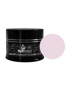 Nail Perfect - LED/UV - Sculpting Gel - Transparent Pink - 45 gr