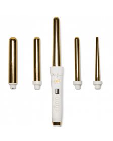 Ogé Exclusive - 5-in-1 Lockenstäbe Set - Gold Edition