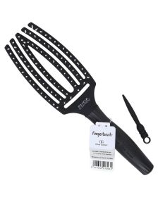 Olivia Garden - FingerBrush Medium - Zwart
