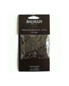 Balmain - DoubleHair - Länge & Volumen Haarverlängerungsringe - 100 Stück - Schwarz