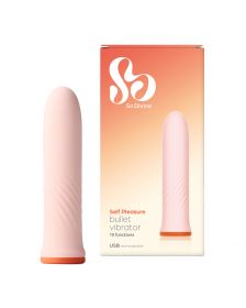 So Divine - Self Pleasure Rechargeable Bullet Vibrator - Orange