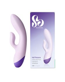 So Divine - Self Pleasure Wiederaufladbar Rabbit Vibrator - Violett