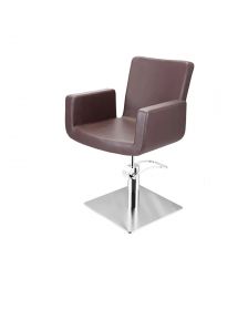Sibel - Bravo Square Friseurstuhl - Braun