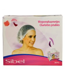 Sibel - Einweg-Haarnetze - 200 Stück
