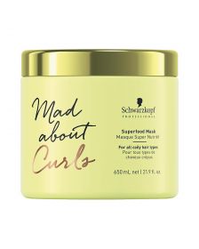 Schwarzkopf - Mad About Curls - Superfood - Mask - 650 ml