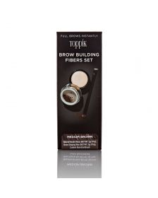 Toppik - Brow Building Fibers Set - Medium Brown
