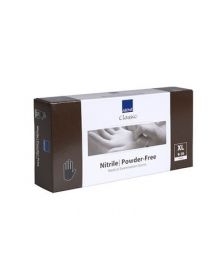 Abena - Nitrilhandschuhe - Größe XL - Puderfrei Schwarz - 100 Stück