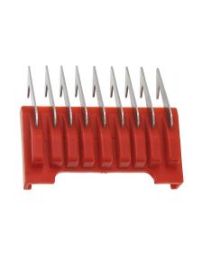 Wahl / Moser / Ermila - Aufsteckkamm - Type 19 - Plastik mit Metalllatten - Nr. 1 - 3 mm