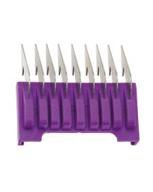 Wahl / Moser / Ermila - Aufscheckkamm - Type 19 - Plastik mit Metalllatten - Nr. 2 - 6 mm