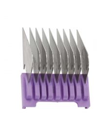 Wahl / Moser / Ermila - Aufsteckkamm - Type 19 - Plastik mit Metalllatten - Nr. 6 - 19 mm