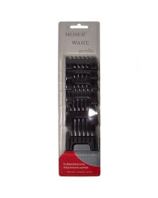 Wahl - Aufsteckkamm - Type 19 - Set Plastik 1881 - Nr. 1 - 8