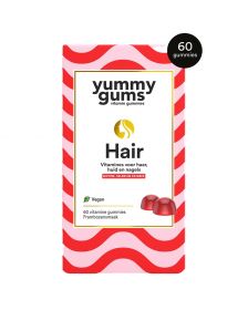 Yummygums - Hair Gummies - Vitamine für Haare, Haut und Nägel - 60 Stück