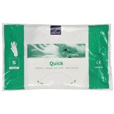 Abena - Quick Plastic Einweghandschuhe - Klein - 100 Stück (Einweg)