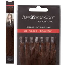 Balmain - HairXpression extensions - Darks - Straight 25 Stück 50 cm