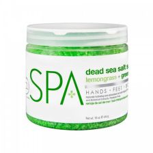 BCL SPA - Dead Sea Salt Soak Lemongrass + Green Tea - 454 gr