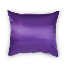 Beauty Pillow - Satin-Kissenbezug - Aubergine - 60x70 cm
