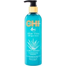 CHI - Aloe Vera with Agave Nectar - Curl Enhancing Shampoo