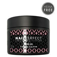 Nail Perfect - Fiber Gel - Dark Nude - 45gr