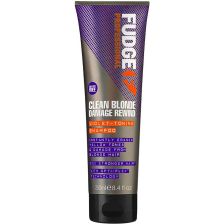 Fudge Clean Blonde Damage Rewind Violet Shampoo