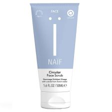 Naïf circular face scrub