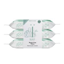 Naïf plastic free wipes