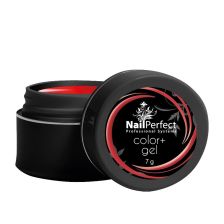 Nail Perfect - Color+ Gel - Red - 7 gr