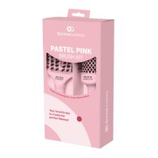 Olivia Garden - Pastel Pink Brush & Fingerbrush - Blowout kit