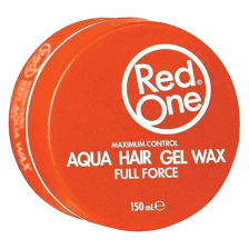 Red One - Orange - Aqua Hair Gel Wax - Full Force - 150 ml