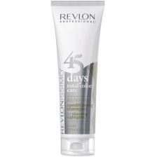 Revlon - 45 Days Color - 2 in 1 Shampoo & Conditioner - For Stunning Highlights - 275 ml