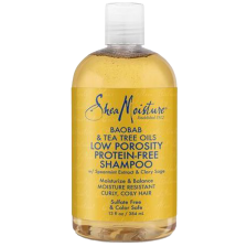 Shea Moisture - Baobab & Tea Tree Oils - Low Porosity Shampoo - 379 ml