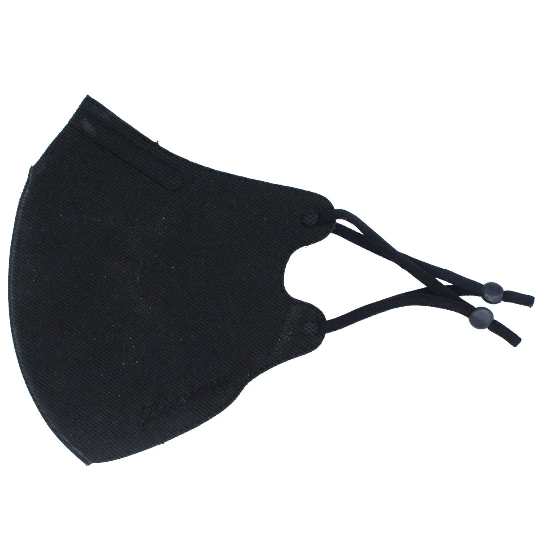 ibp - Stoff-Mundmaske - Schwarz