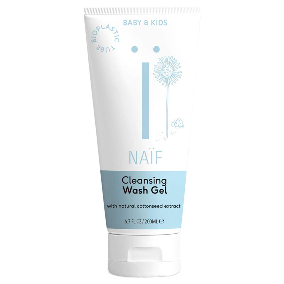Naïf - Cleansing Wash Gel für Baby & Kids - 200 ml