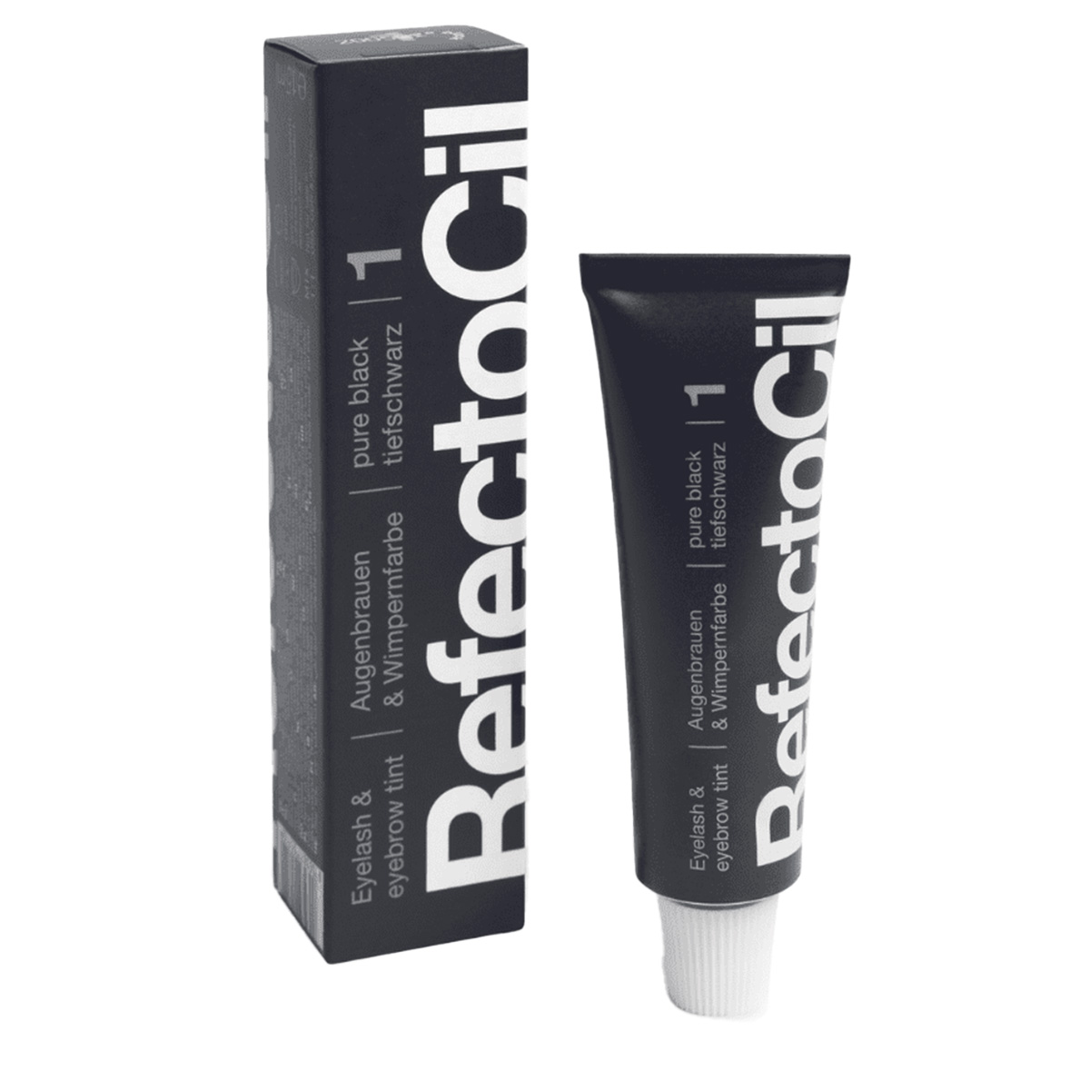 RefectoCil - Wimper & Wenkbrauw Verf - 1 Zwart - 15 ml