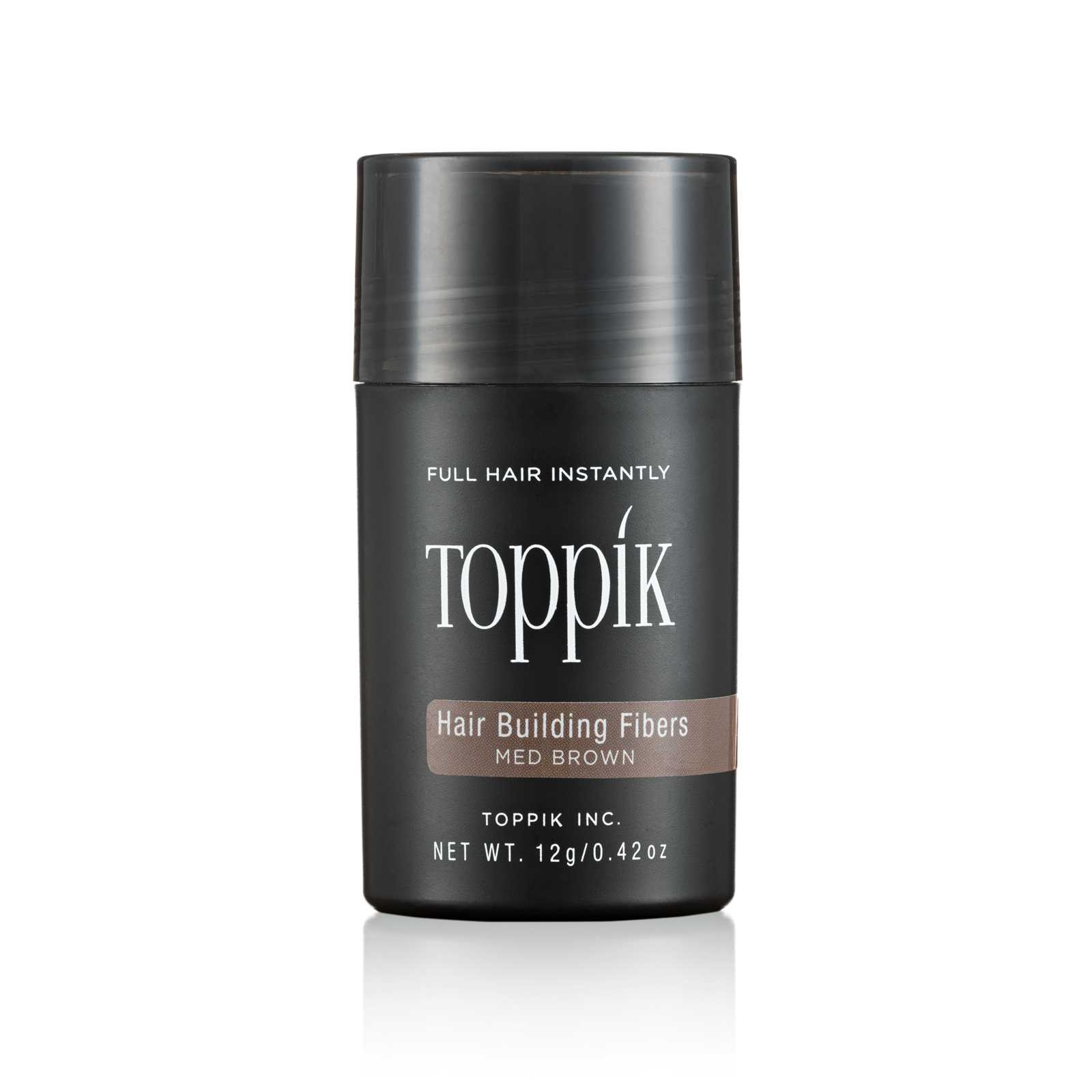Toppik - Hair Building Fibers - Mittelbraun - 12 gr