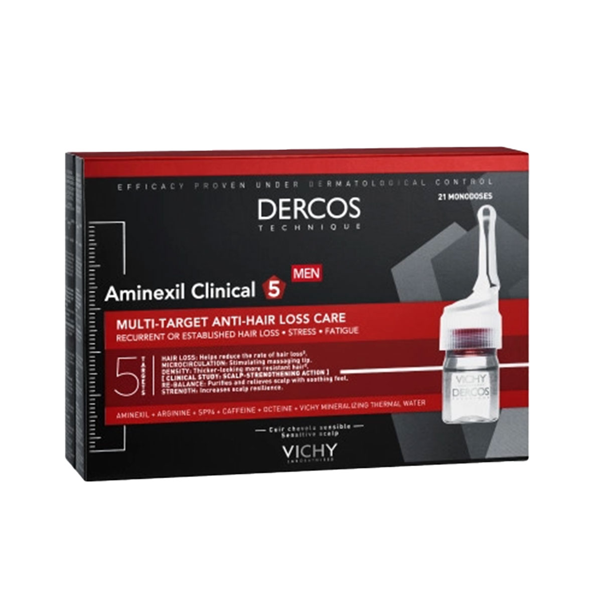 Vichy - Dercos Aminexil Clinical 5 Man - 21 Ampullen