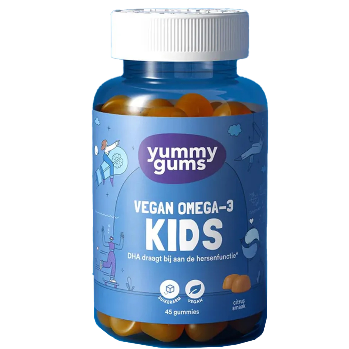 Yummygums - Omega-3 Kids - Frischer Zitrusgeschmack